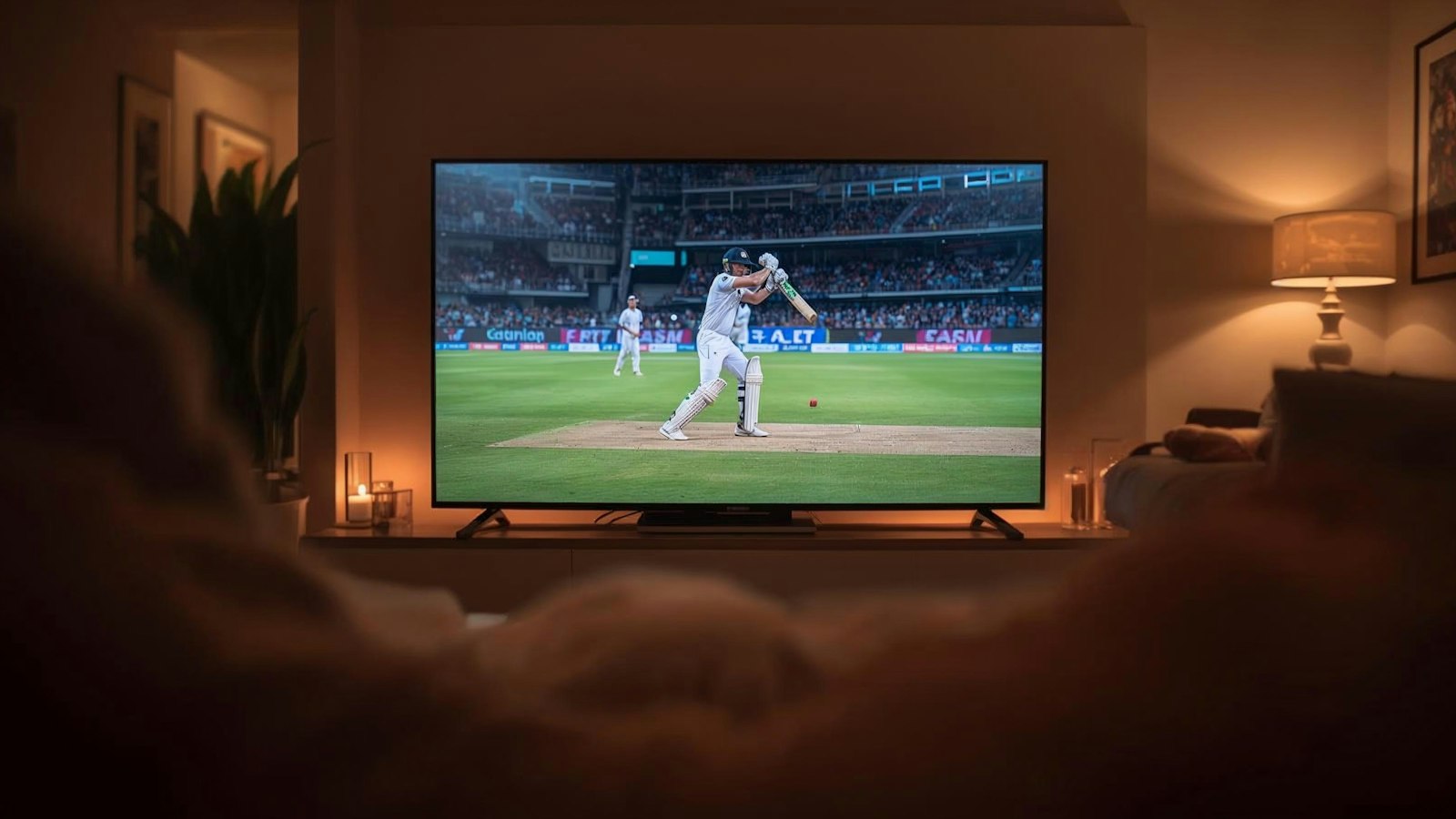 Deporte en la televisión por la noche